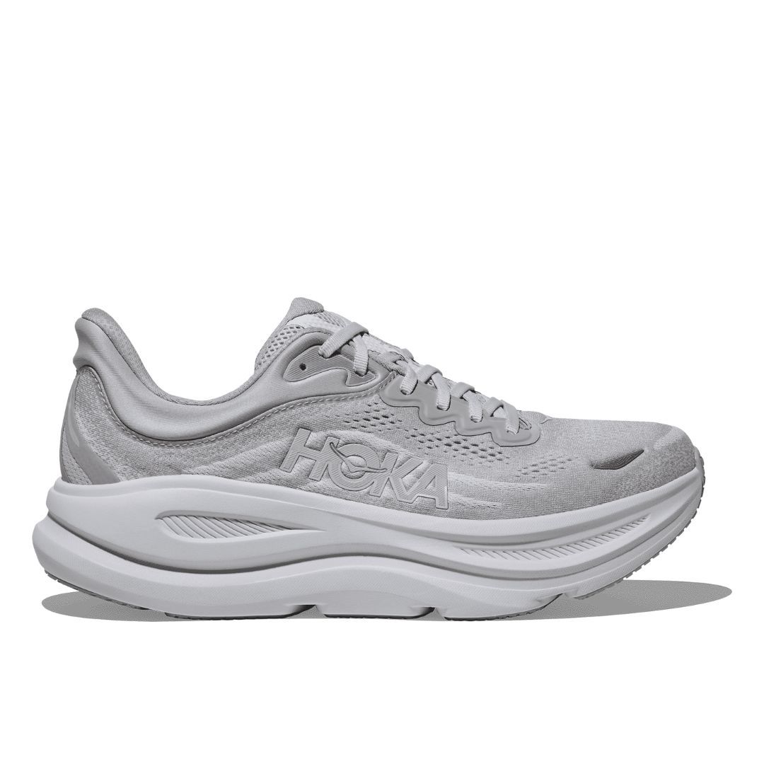 Hoka Bondi 9 Schuhe Herren gray 46.6