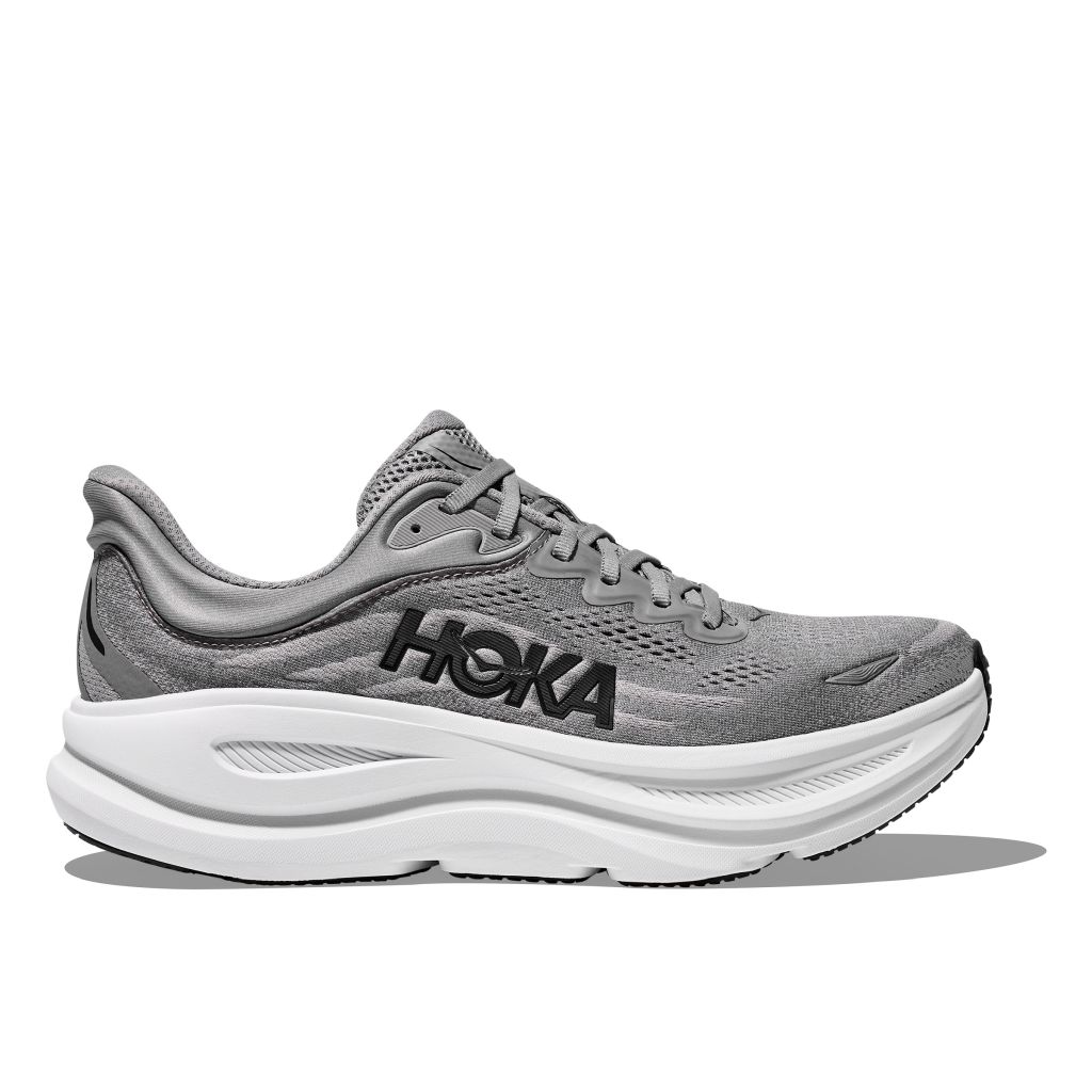 Hoka Bondi 9 Schuhe Herren grau 47.3