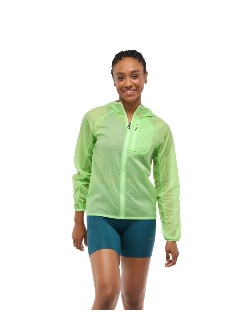 Hoka Skyflow Jacket Bekleidung Damen grau XS
