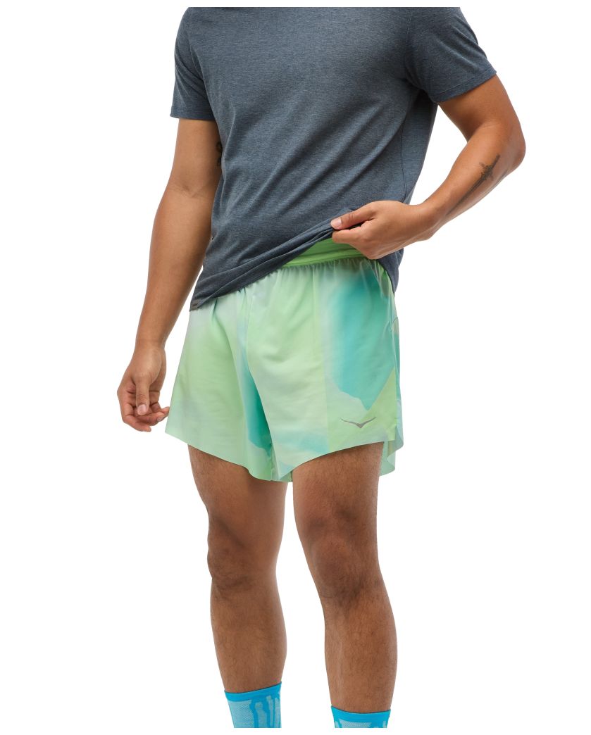 Hoka Glide 5'' Short Bekleidung Herren grün S