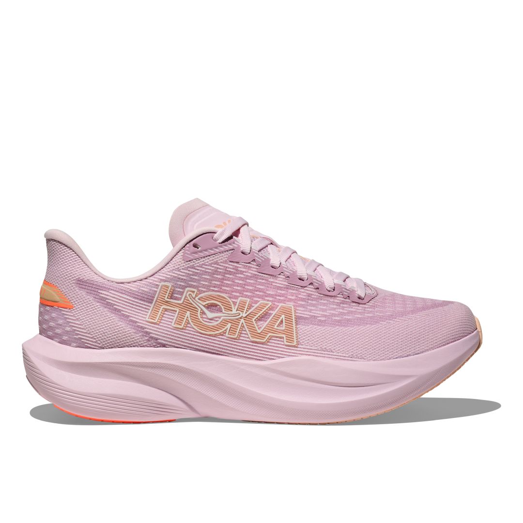 Hoka Mach 7 Schuhe Damen rosa 38.0