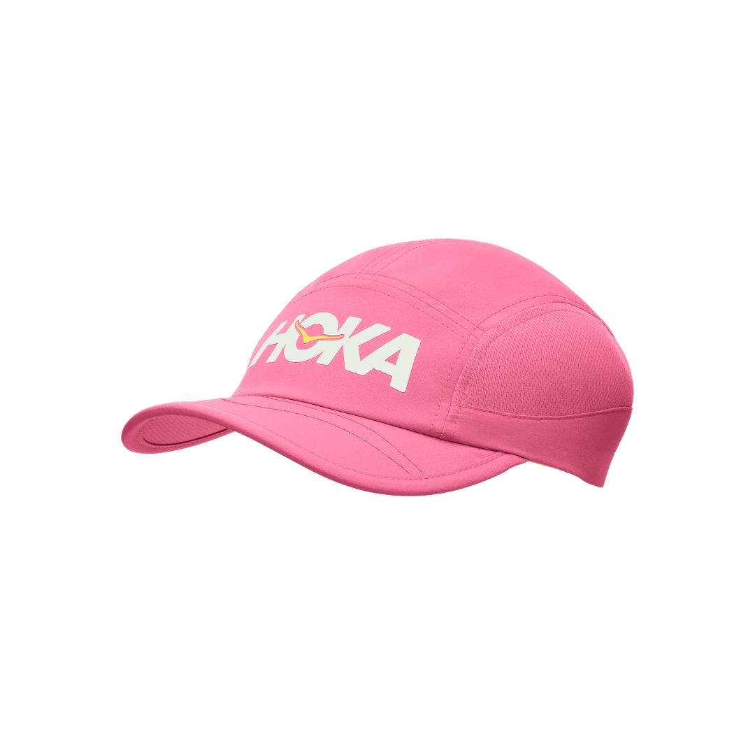 Hoka Run Hat Bekleidung Unisex rosa