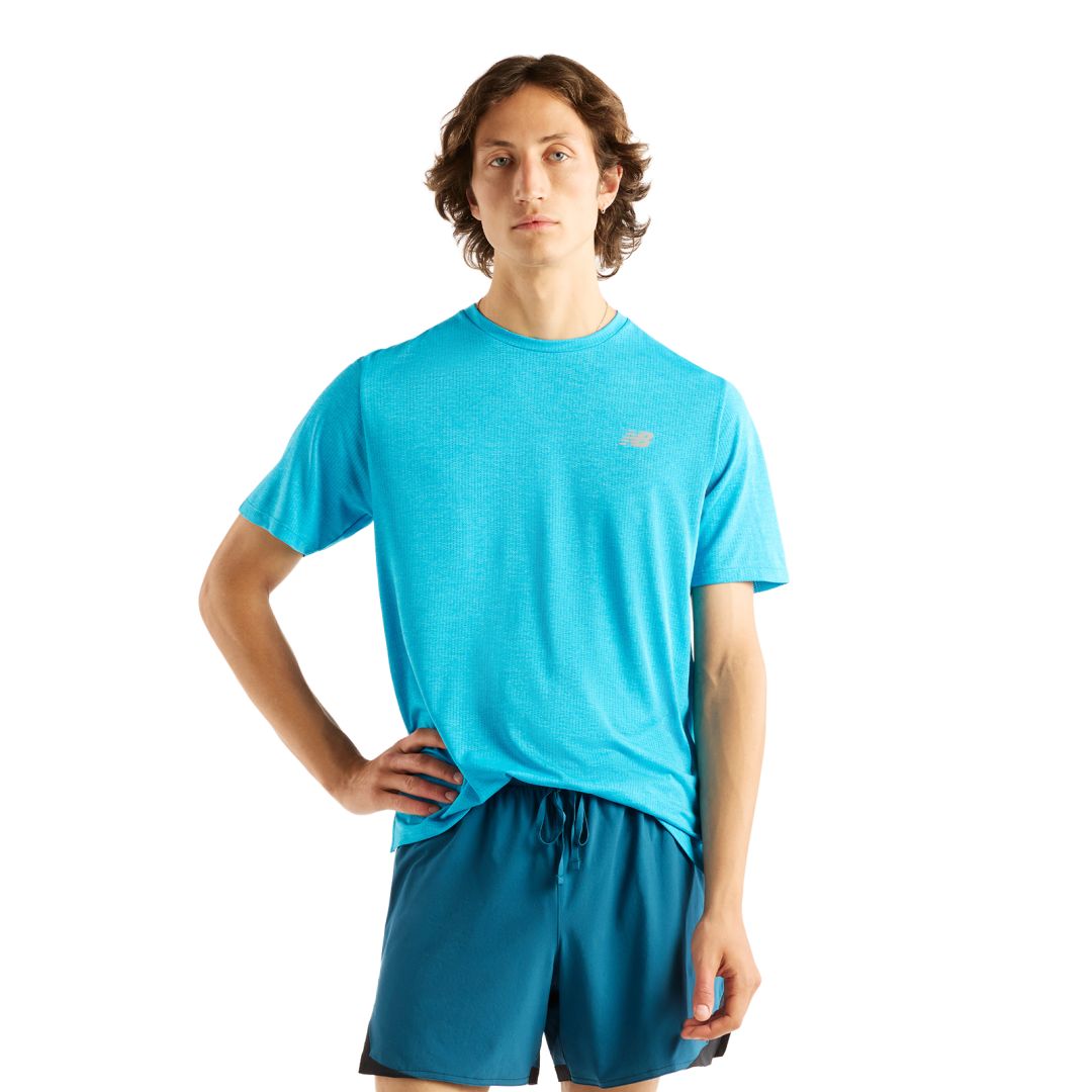 New Balance RC Essential T-Shirt Bekleidung Herren blau S