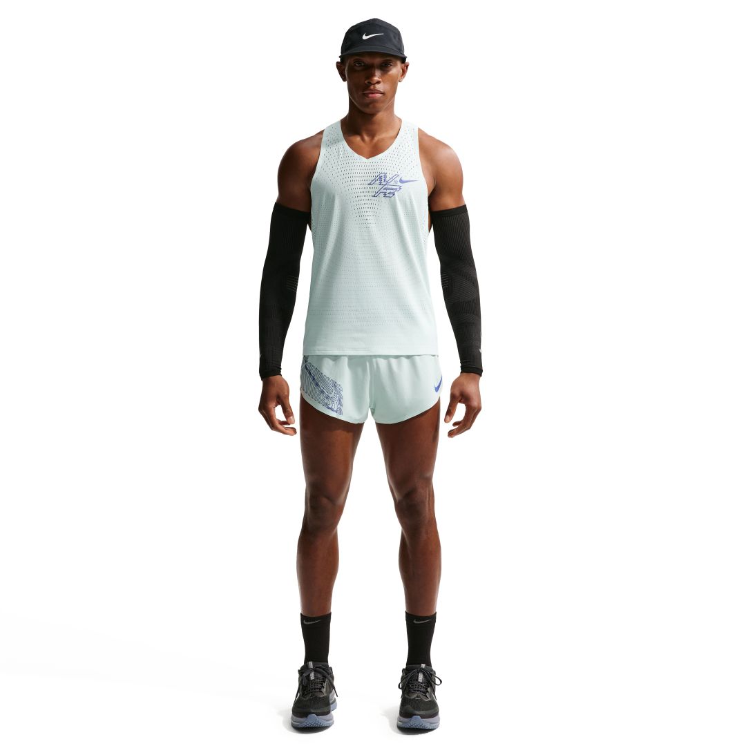 Nike Aeroswift Dri-Fit ADV Graphic 2-Brief Shorts Bekleidung Herren grün S