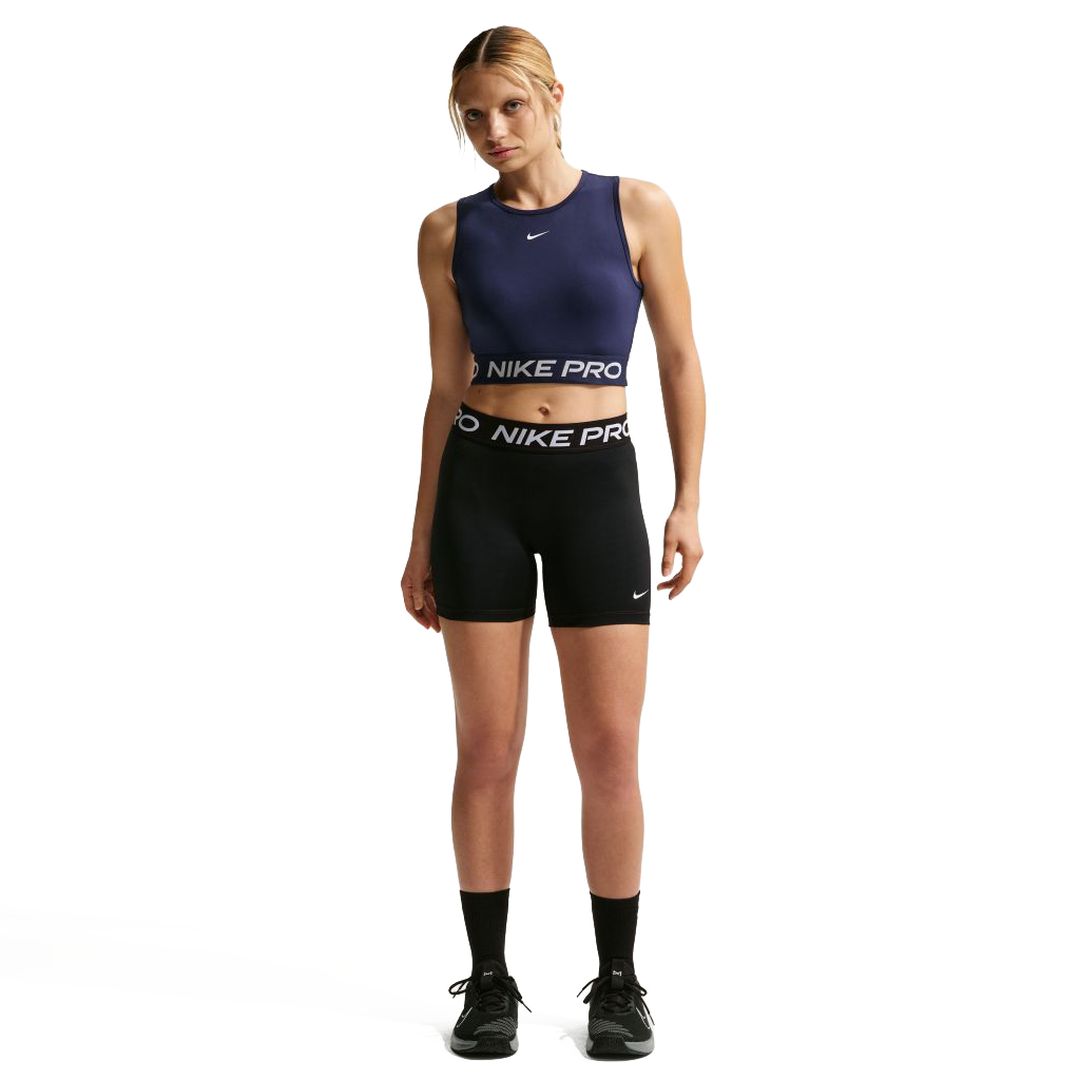 Nike Pro Dri-Fit 365 Mid-Rise 5-Inch Shorts Bekleidung Damen schwarz L