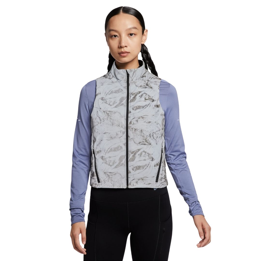 Nike Swift Therma-FIT ADV Reflective Vest Bekleidung Damen grau L
