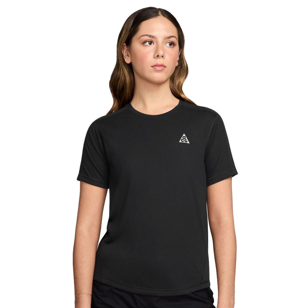 Nike Trail Dri-Fit Short Sleeve Top Bekleidung Damen schwarz S