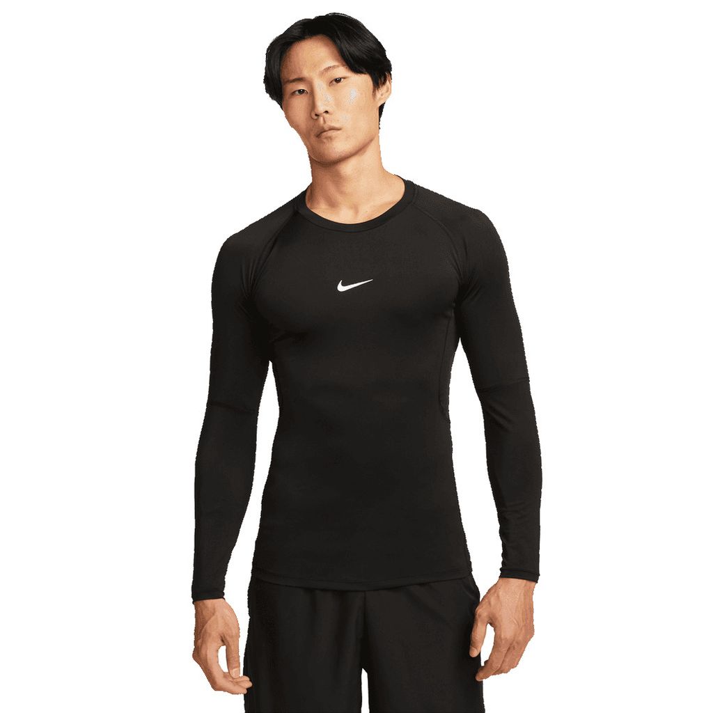 Nike Dri-FIT Pro Longsleeve Bekleidung Herren schwarz M
