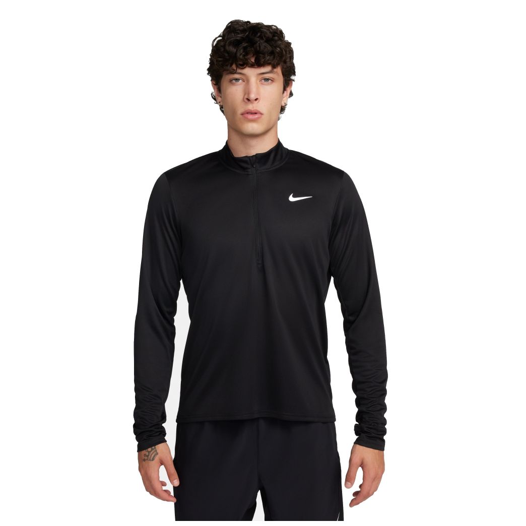 Nike Pacer Dri-Fit Langarm Shirt Bekleidung Herren schwarz S