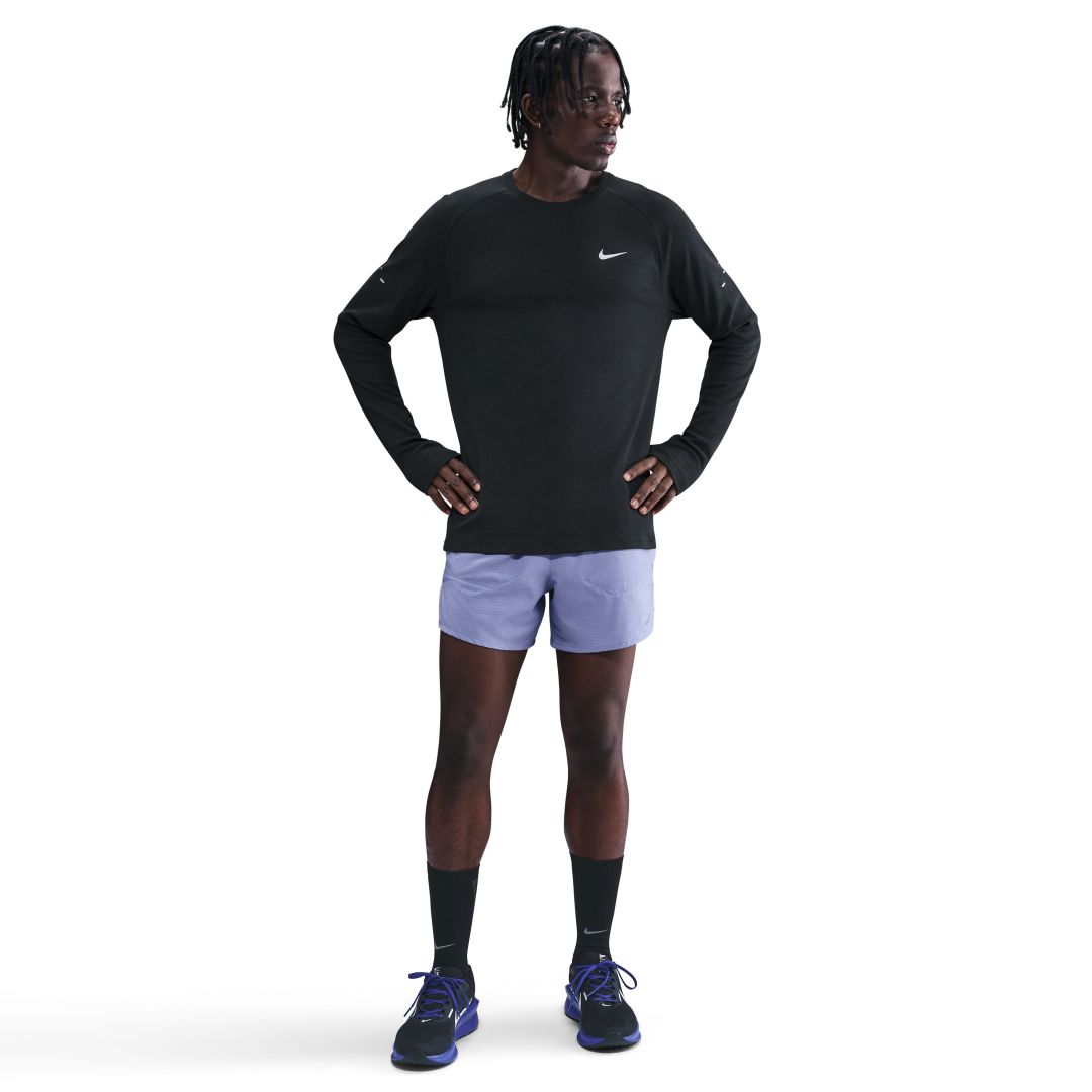 Nike Stride Dri-FIT Long Sleeve Shirt Bekleidung Herren schwarz XL