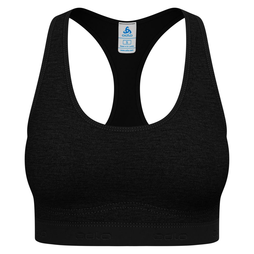 Odlo Ascent Medium Sport Bra Bekleidung Damen schwarz M
