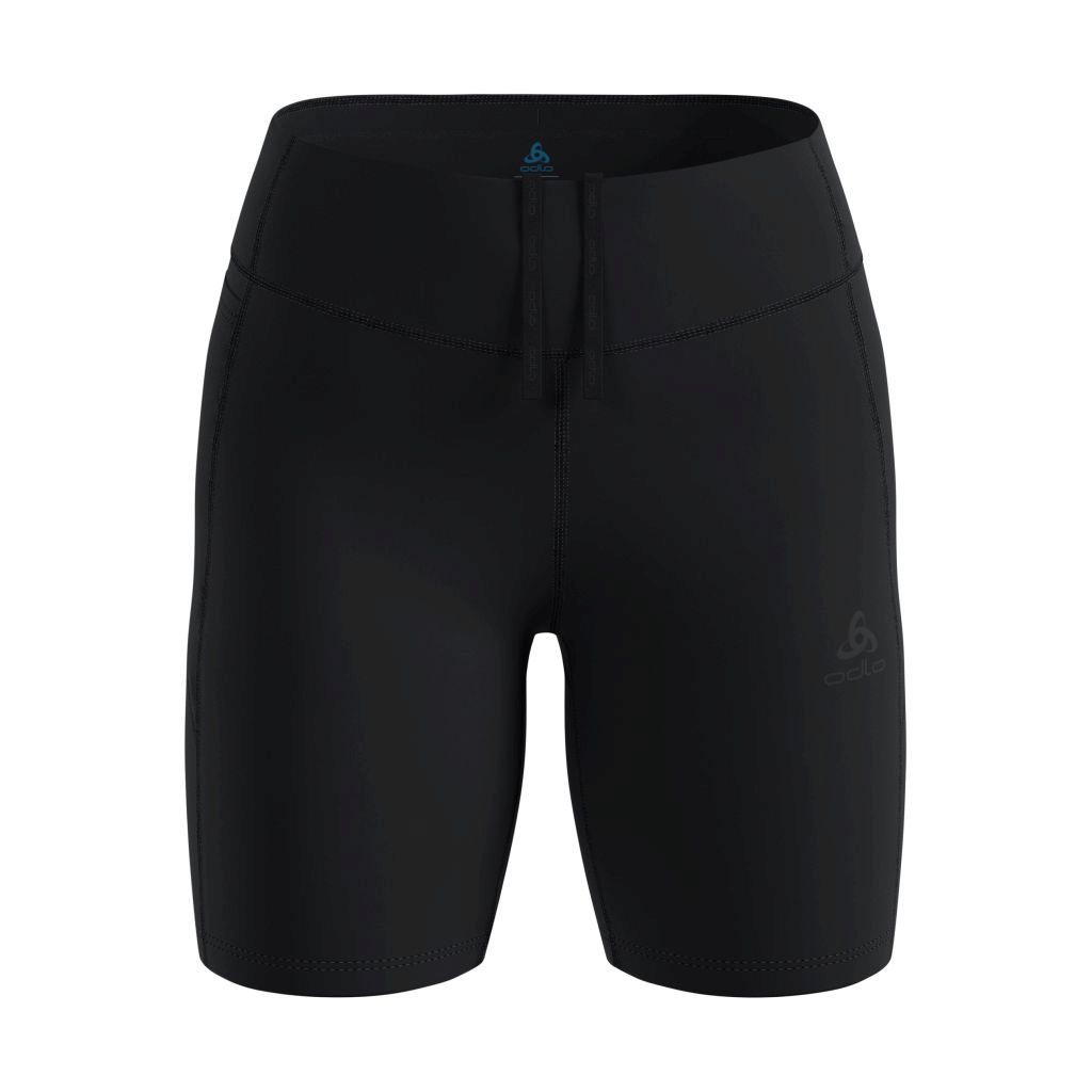 Odlo Essential Tights short Bekleidung Damen schwarz XS