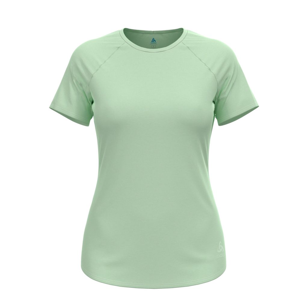 Odlo Essential 365 T-Shirt Crew Neck S/S Bekleidung Damen grün XL