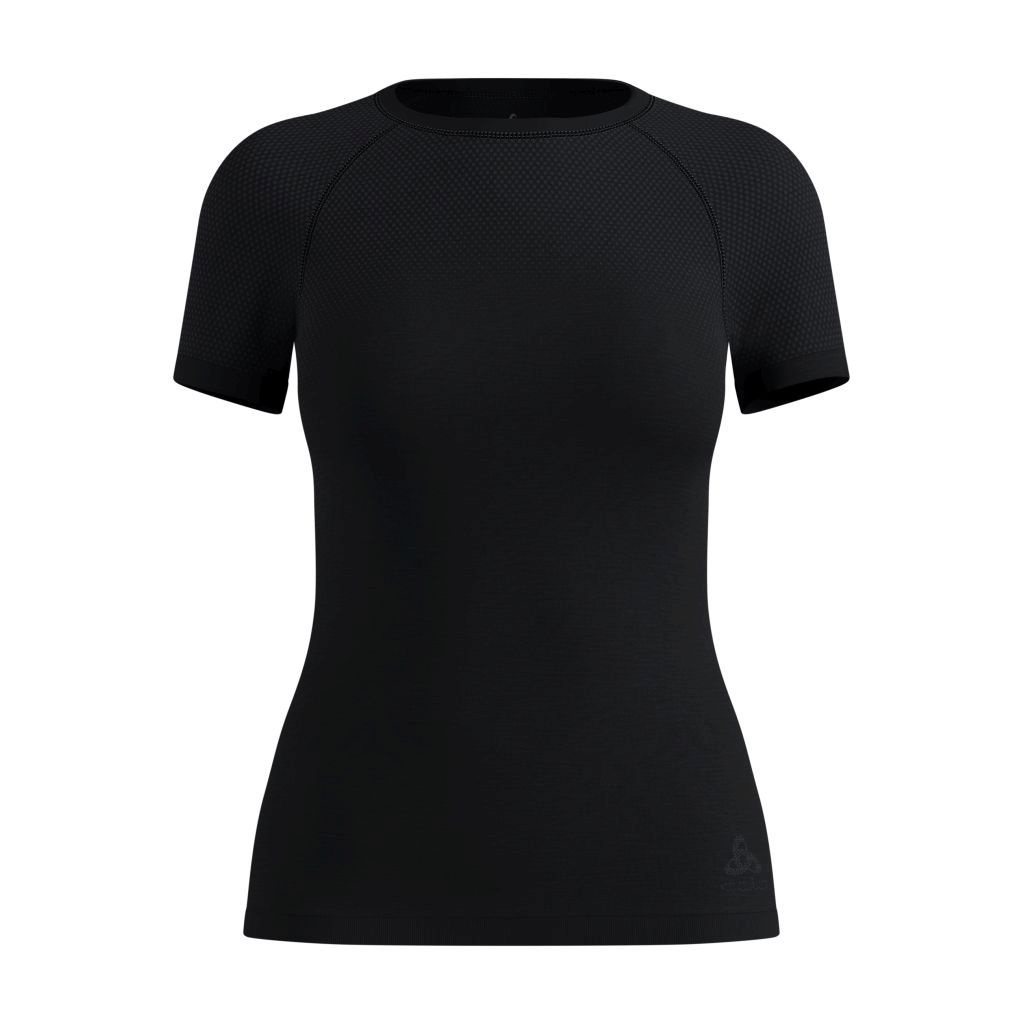 Odlo Performance X-Light BL Top Crew Neck s/s Bekleidung Damen schwarz XL