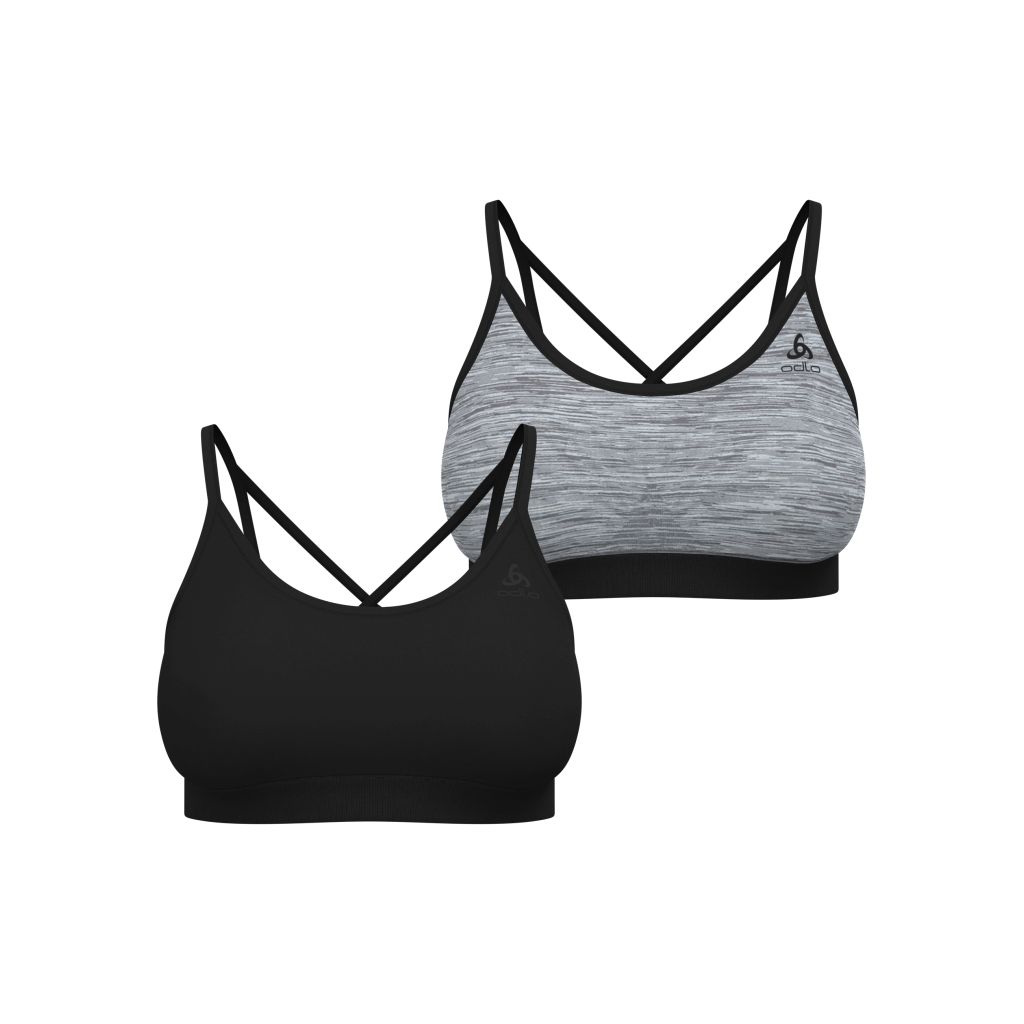 Odlo Seamless Low - Sports Bra Bekleidung Damen schwarz S