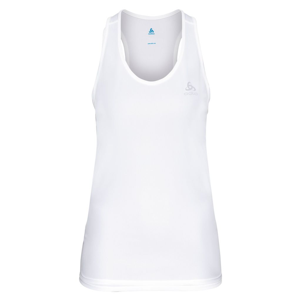 Odlo Tank Crew Neck Bekleidung Damen weiß S