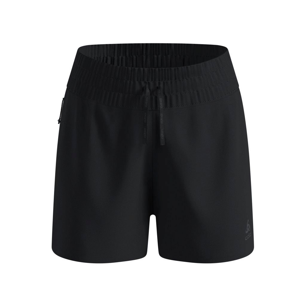 Odlo Zeroweight 3 Inch Print 2-in-1 Short Bekleidung Damen schwarz S