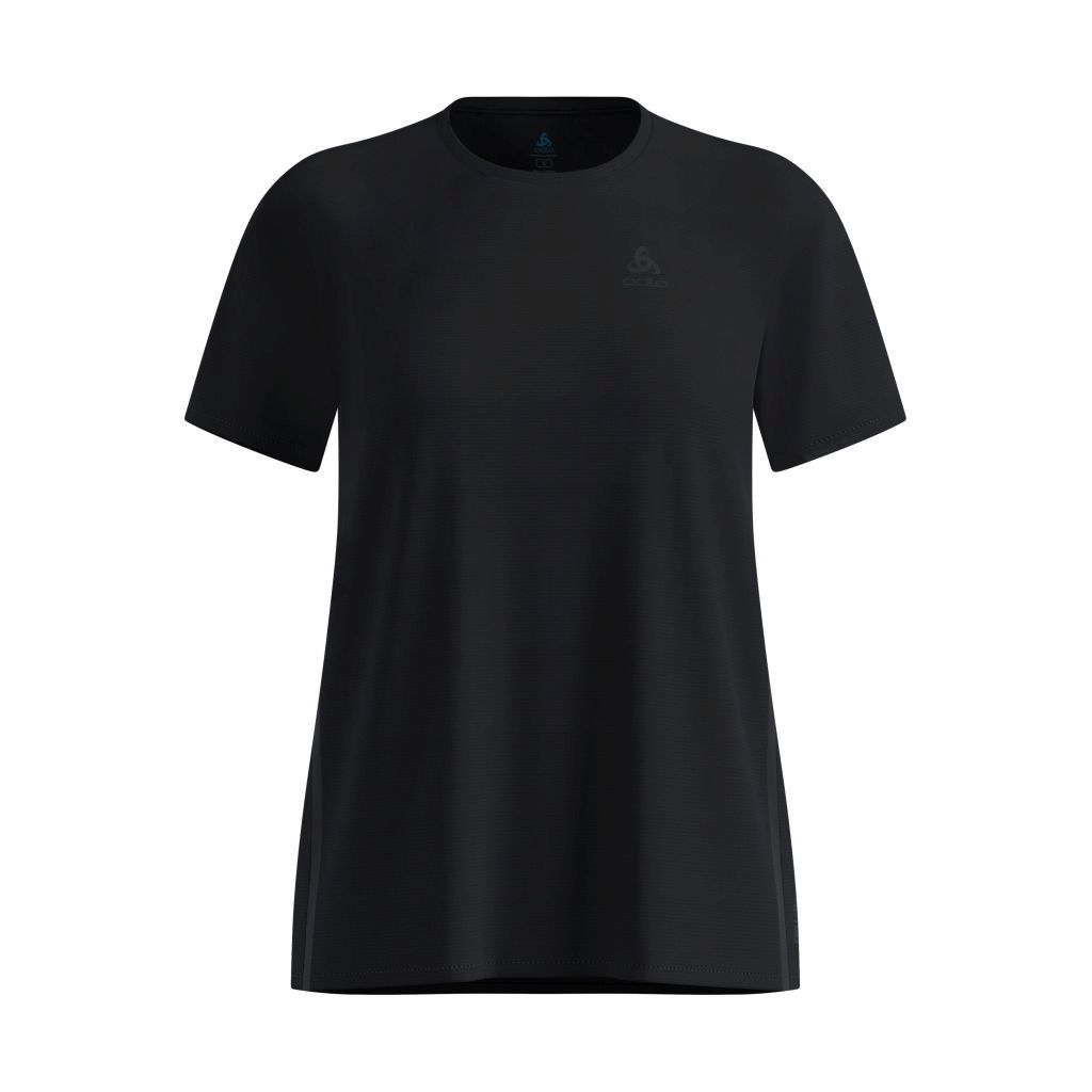 Odlo Zeroweight Chill-Tec T-Shirt Crew Neck s/s Bekleidung Damen schwarz L
