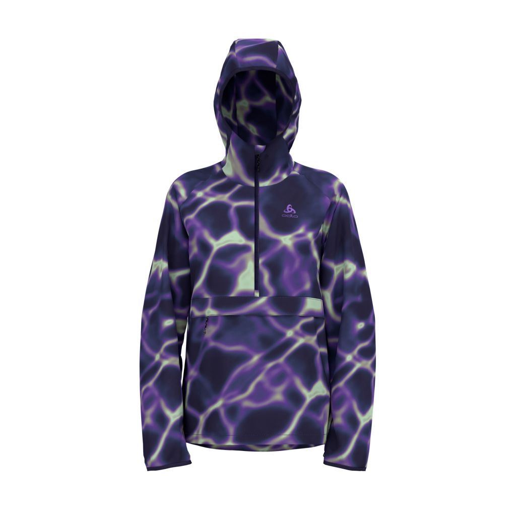 Odlo Zeroweight Print Jacket Bekleidung Damen lila XS
