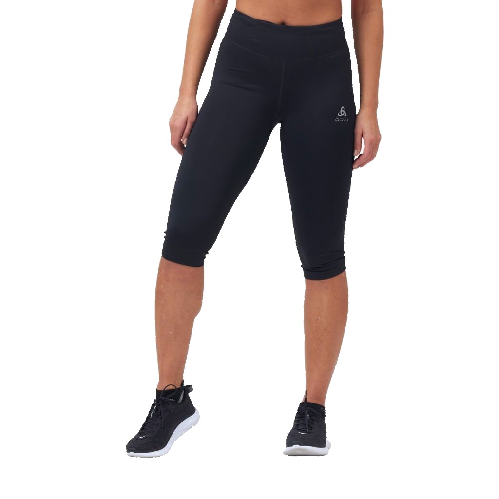 Odlo Essential Tights 3/4 Bekleidung Damen schwarz XS