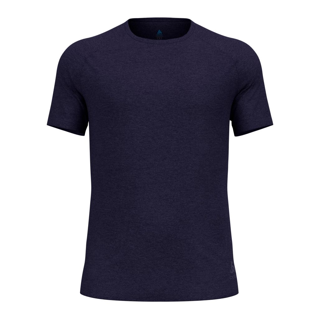 Odlo Essential 365 T-Shirt Crew Neck S/S Bekleidung Herren blau XL