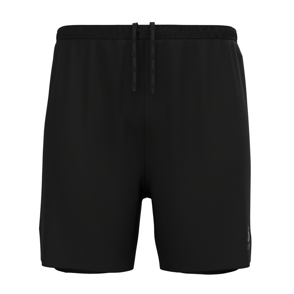 Odlo Essential 6 Inch 2-In-1 Short Bekleidung Herren schwarz M