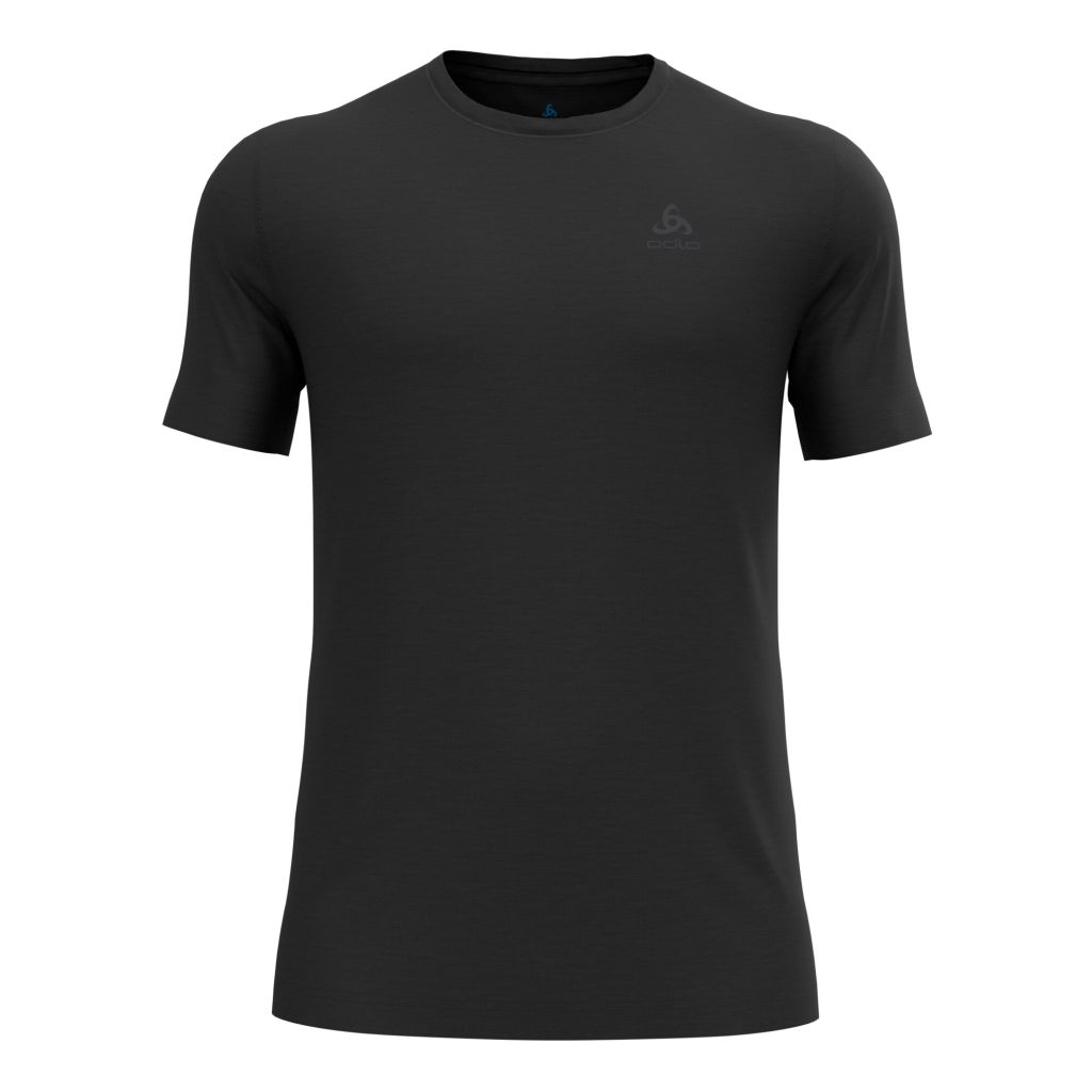 Odlo Merino 160 Bl Top Crew Neck S/S Bekleidung Herren schwarz XL