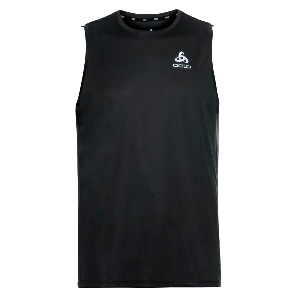 Odlo Tank Crew Neck Bekleidung Herren schwarz L