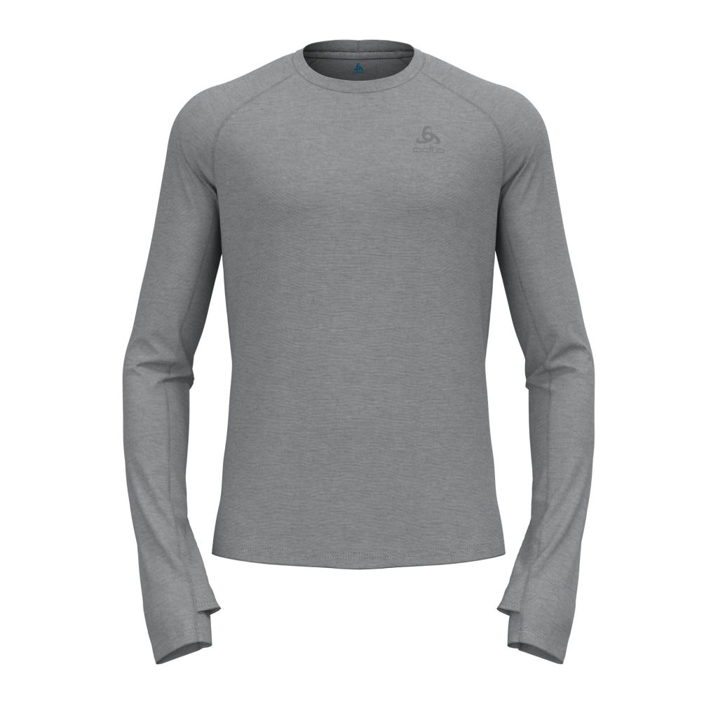 Odlo X-Alp PW 115 Crewneck L/S Bekleidung Herren grau S