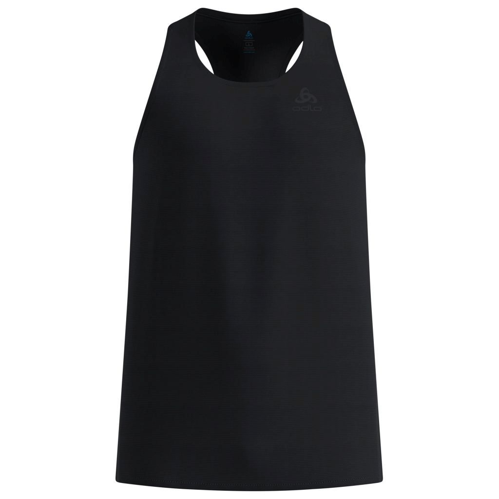 Odlo Zeroweight Chill-Tec Tank Crew Neck Bekleidung Herren schwarz L