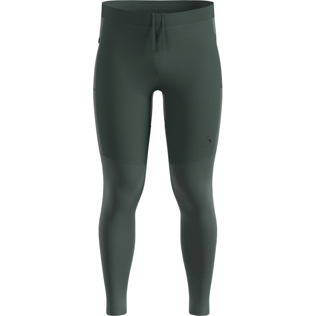Odlo Zeroweight Warm Reflective Tights Bekleidung Herren grün L