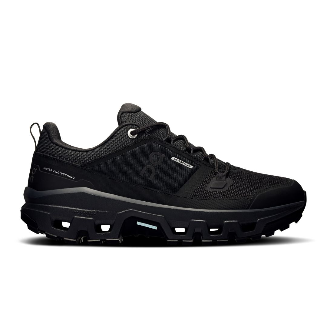 On Cloudrock Low Waterproof Schuhe Damen schwarz 39.0