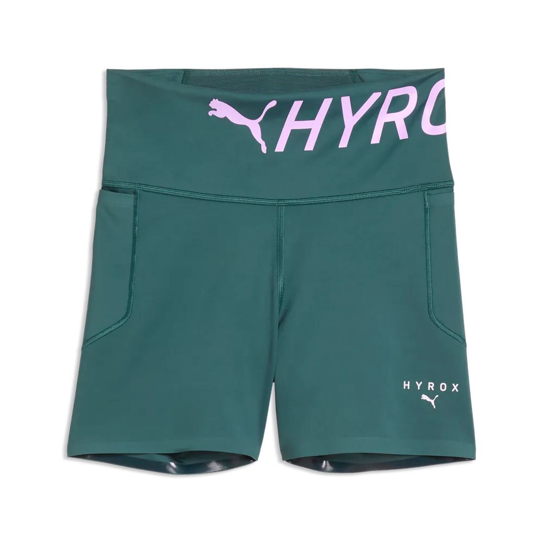 Puma x Hyrox Short Tight 4" Bekleidung Damen grün S