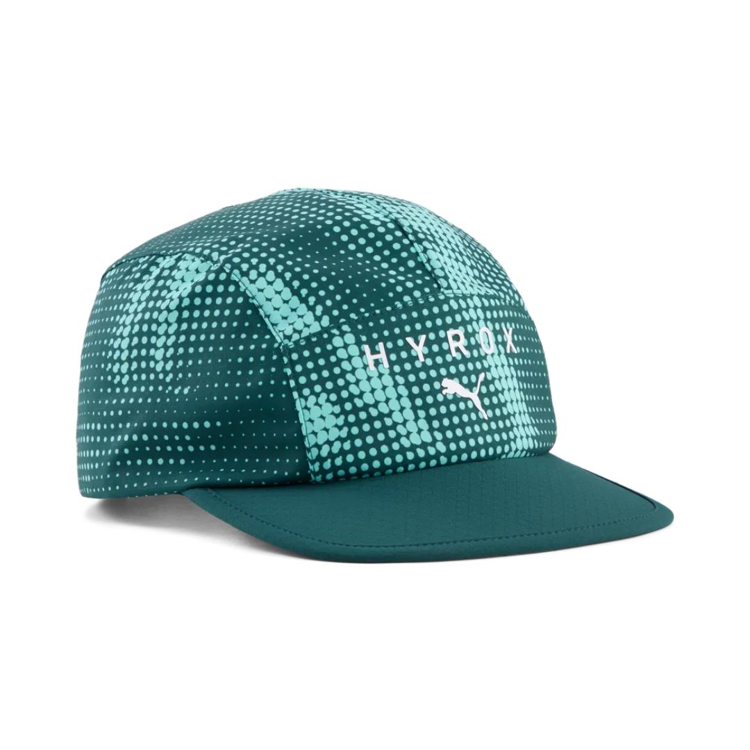 Puma x Hyrox Running 5 Pannel Graphic Cap Bekleidung Unisex grün