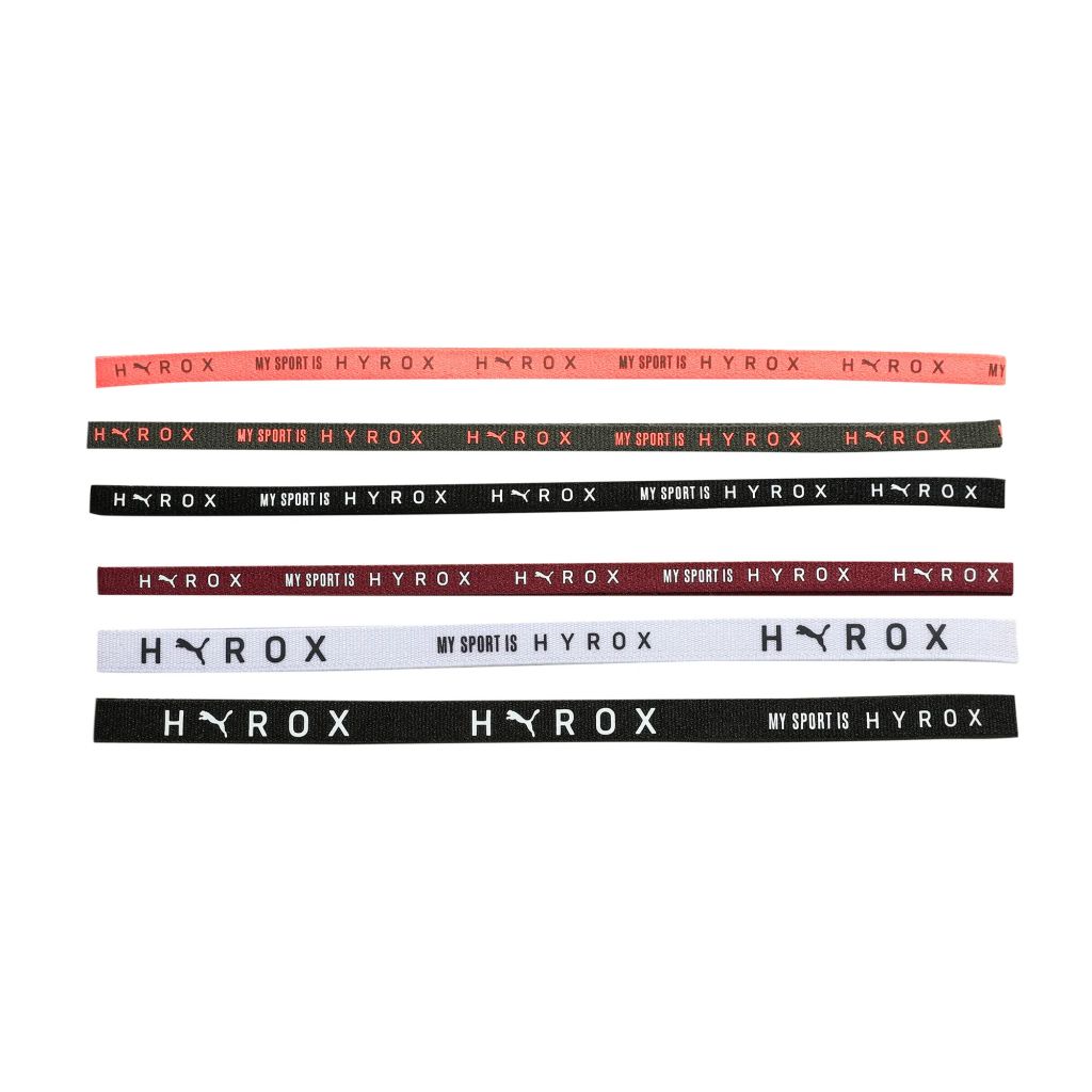 Puma x Hyrox Hairbands (6 Stück) Accessoires Unisex noir