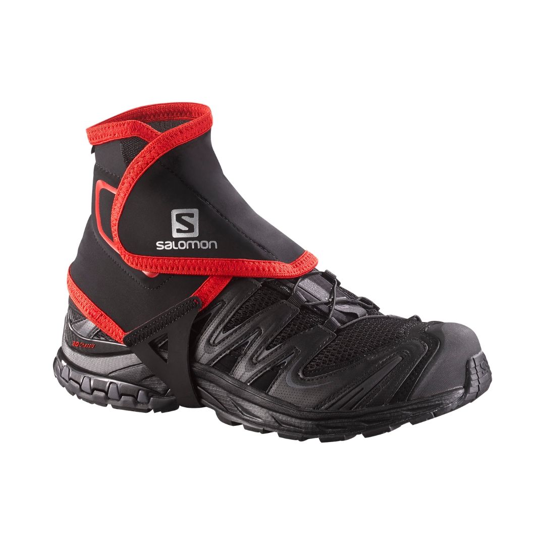 Salomon Trail Gaiters High Accessoires Unisex noir