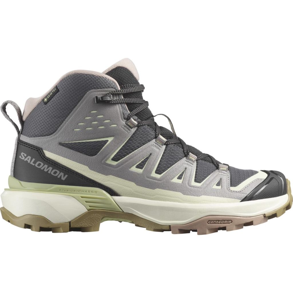 Salomon X Ultra 360 Edge Mid Schuhe Damen grau 40.6