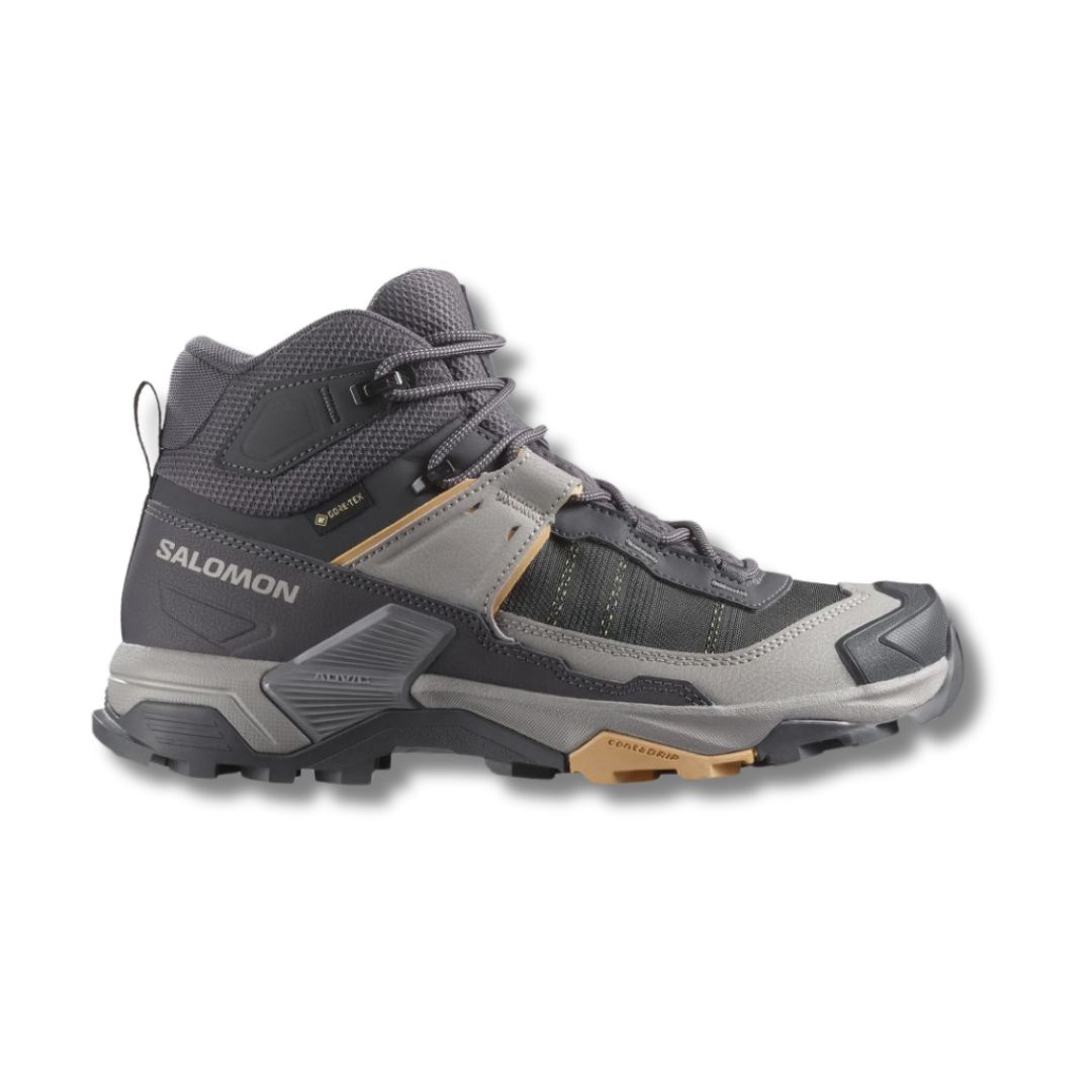 Salomon X Ultra 5 Mid GTX Schuhe Damen grau 40.6