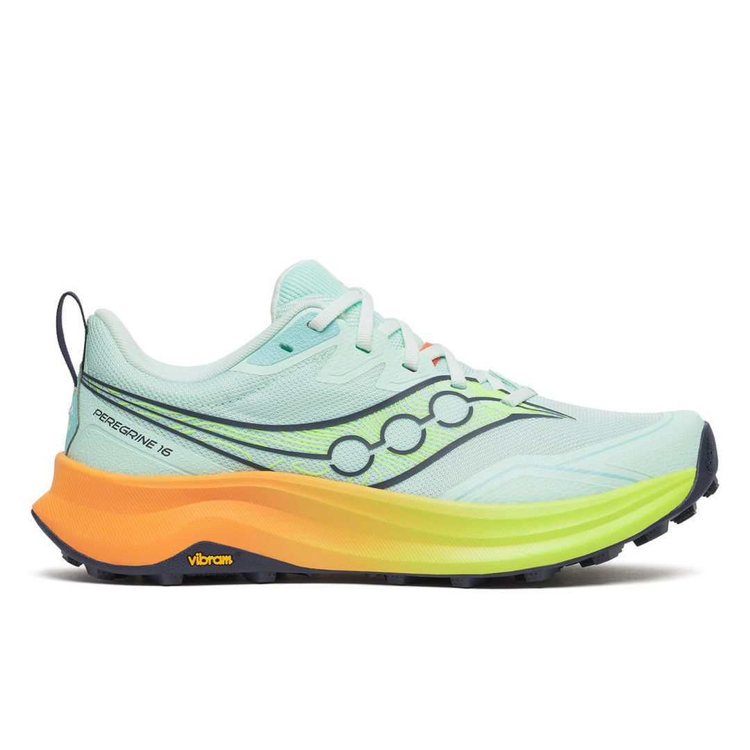 Saucony Peregrine 16 Schuhe Damen blau 44.0