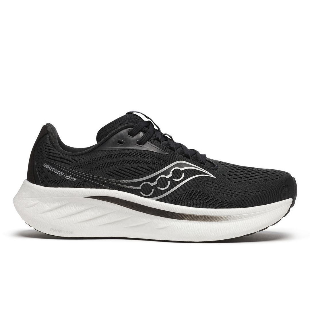 Saucony Ride 18 Schuhe Damen schwarz 37.5