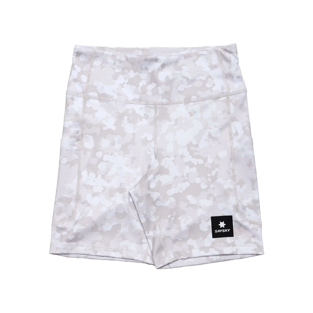 Saysky Camo Combat+ Short Tights 7'' Bekleidung Damen weiß M