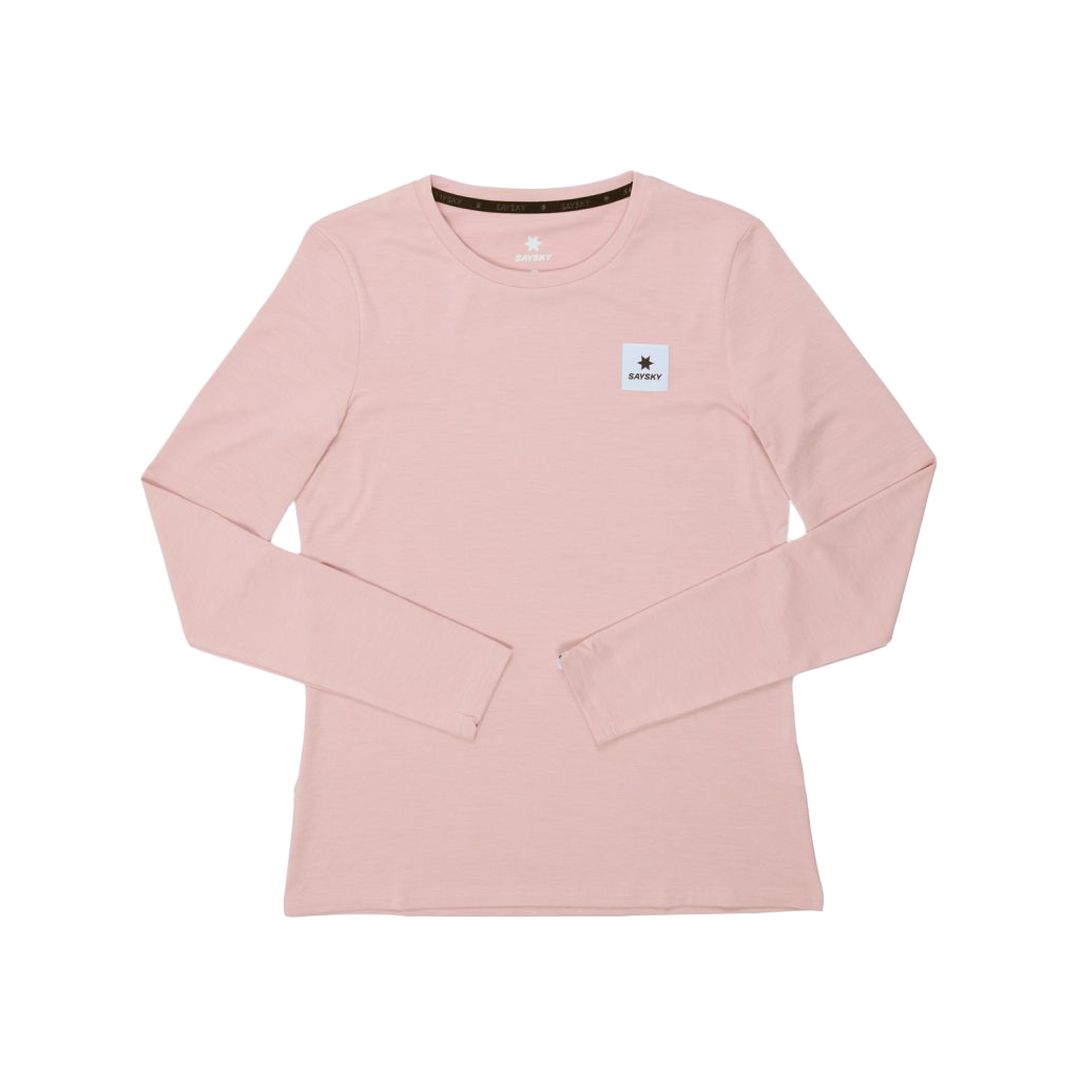 Saysky Clean Pace Long Sleeve Bekleidung Damen pink L