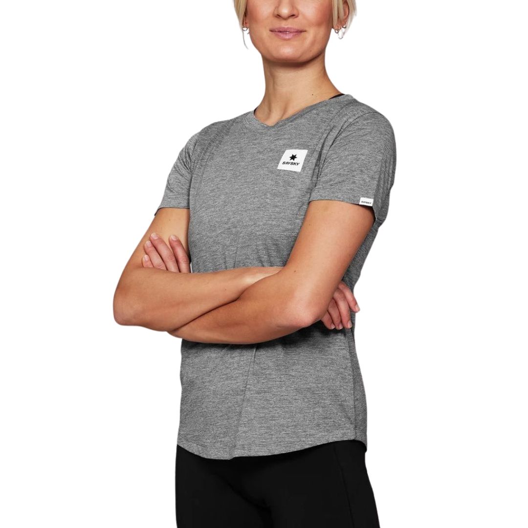 Saysky Clean Combat T-Shirt Bekleidung Damen grau L
