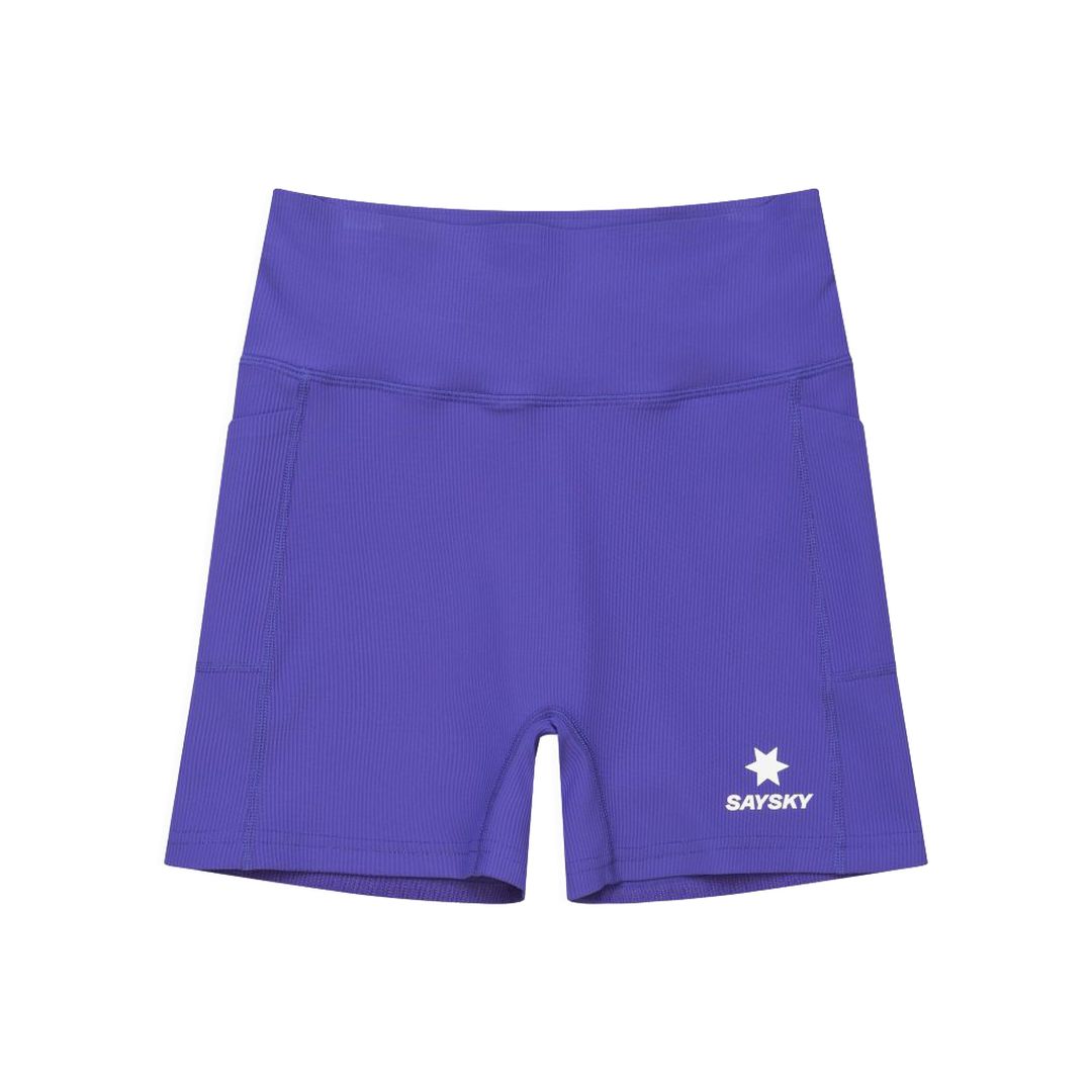 Saysky Combat+ Rib Short Tights 4" Vêtements Damen violet