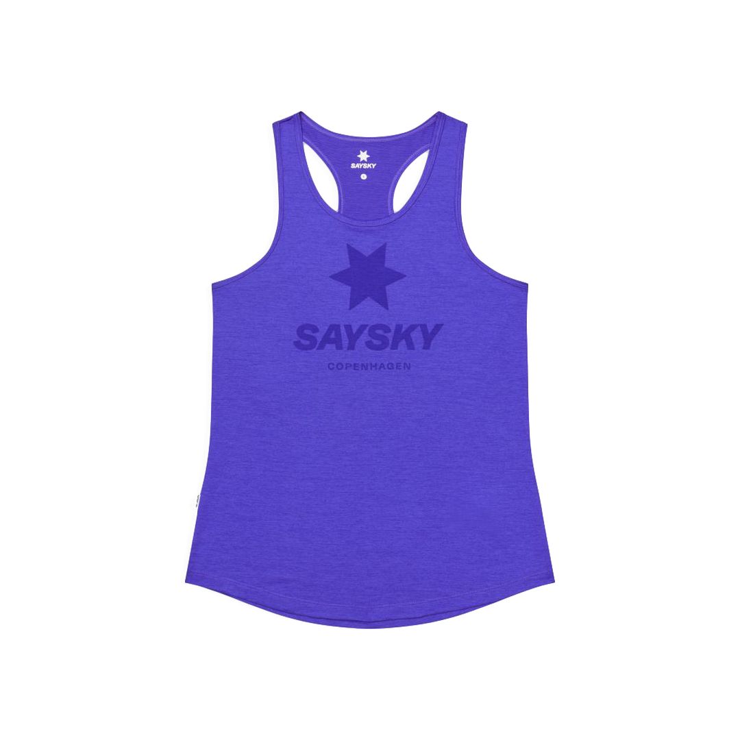 Saysky Logo Combat Pro Singlet Bekleidung Damen lila XS