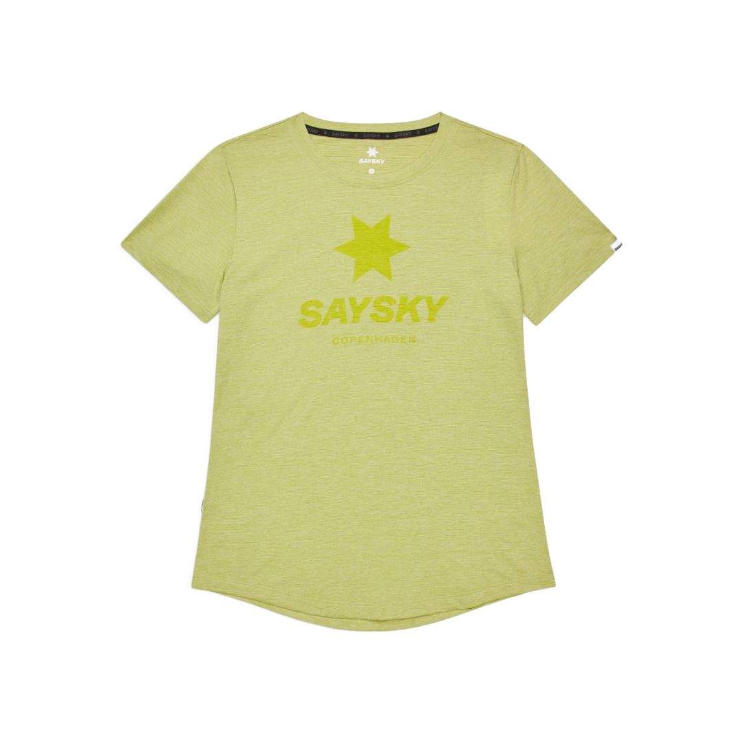 Saysky Logo Combat Pro T-shirt Bekleidung Damen gelb M