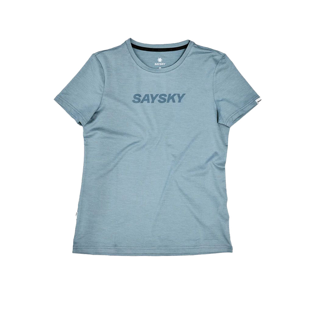 Saysky Logo Pace T-Shirt Bekleidung Damen blau M