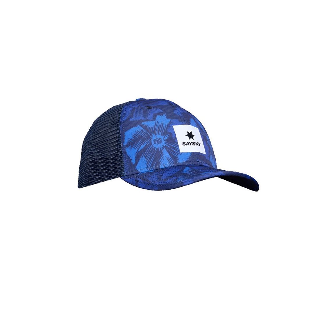 Saysky Flower Trucker Cap 301 Vêtements Unisex bleu
