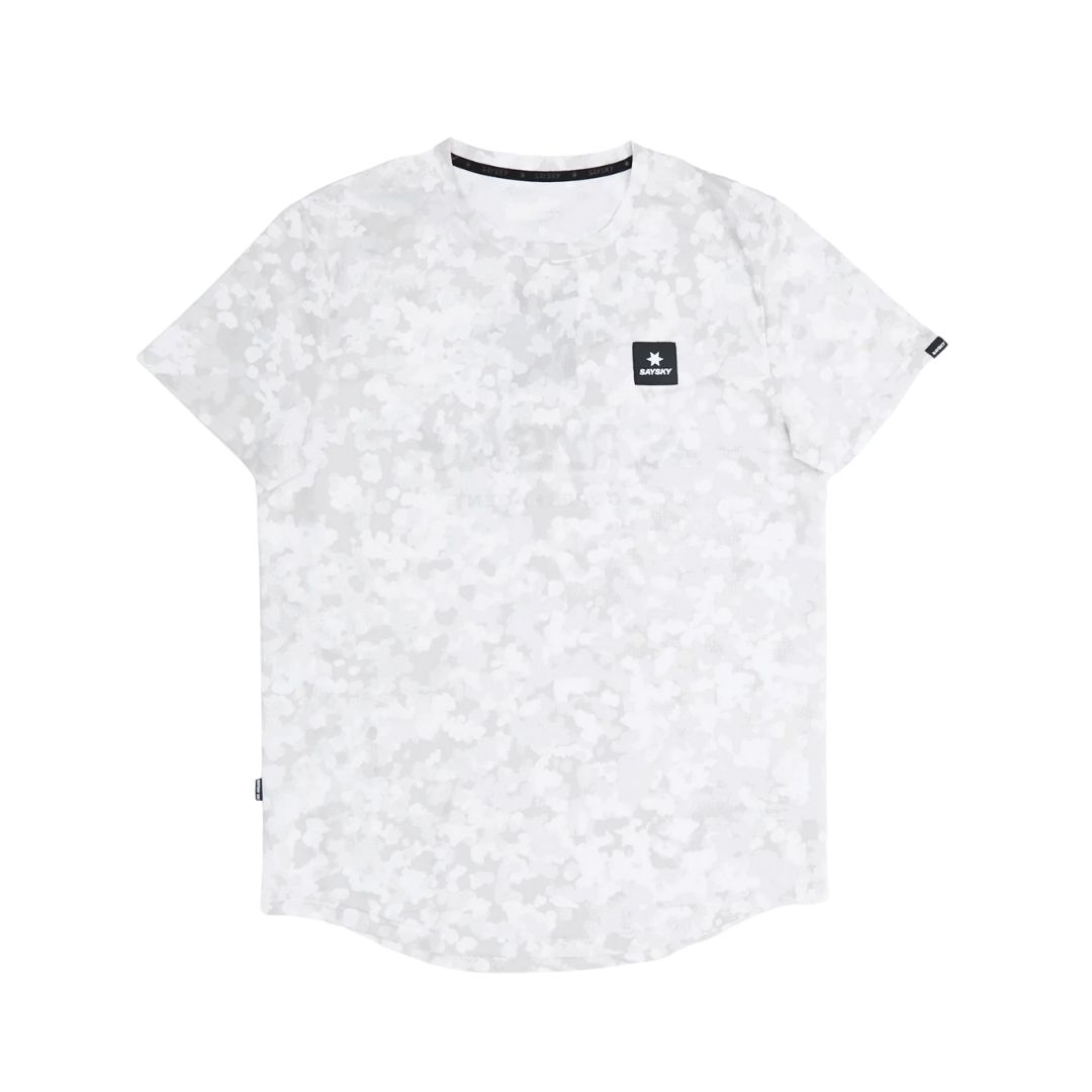 Saysky Camo Combat T-Shirt Bekleidung Herren weiß XS
