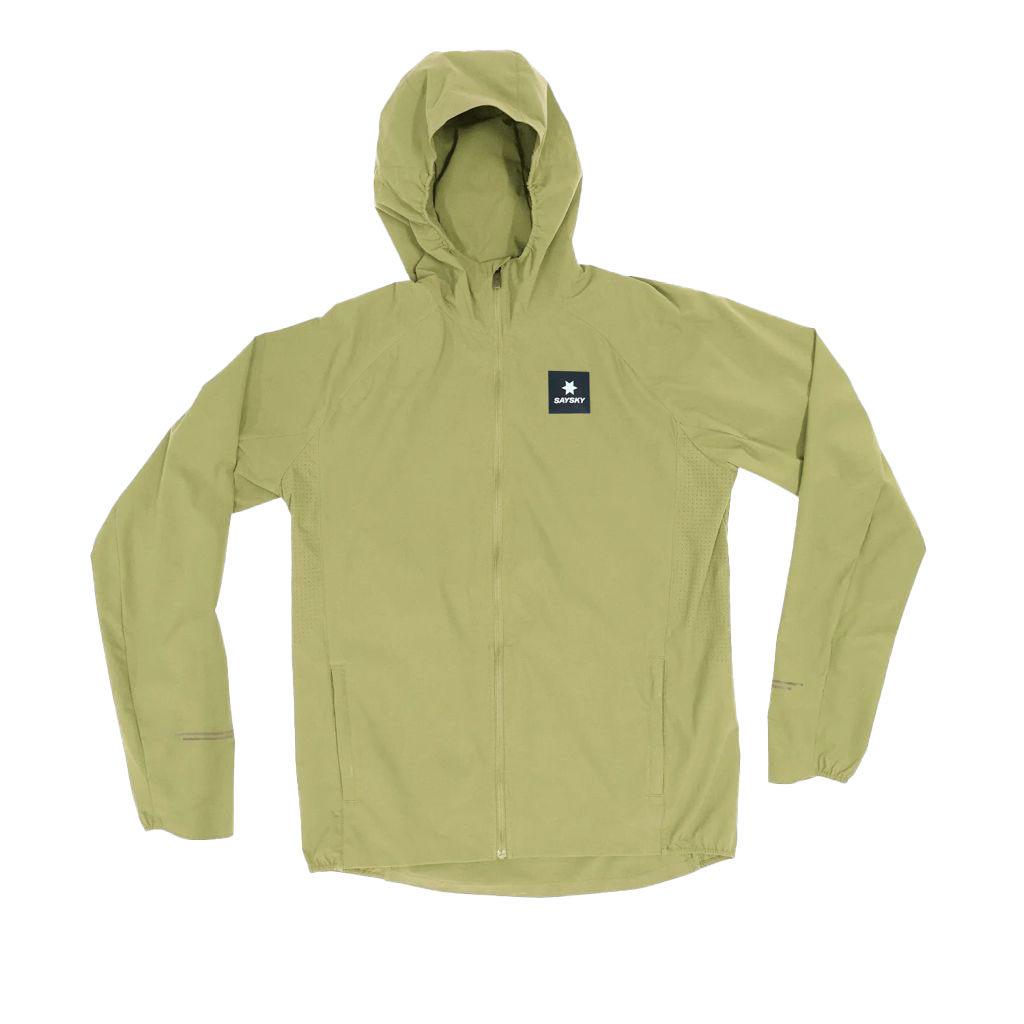 Saysky Clean Pace Hooded Jacket Bekleidung Herren grün S